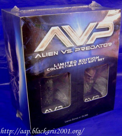 AVP LIMITED EDITION COLLECTIBLE DVD GIFT SET