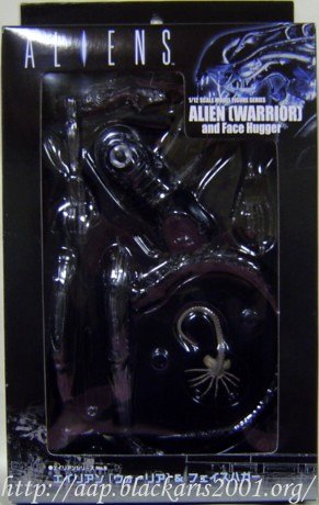 Alien Warrior and Face Hugger