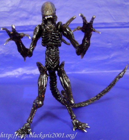 Warrior Alien in Translucent Color