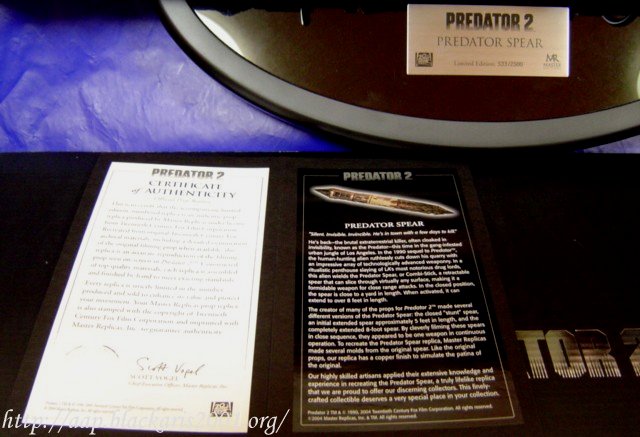 Predator 2 Predator Spear