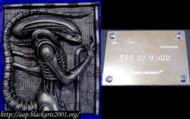 Alien Plaque
