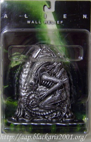 Alien Wall Relief #1 Pewter